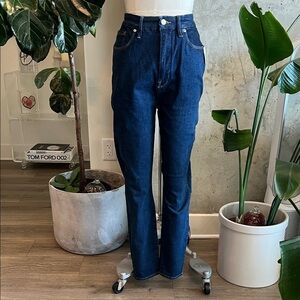 Good American Deep Blue Women’s Straight Jeans